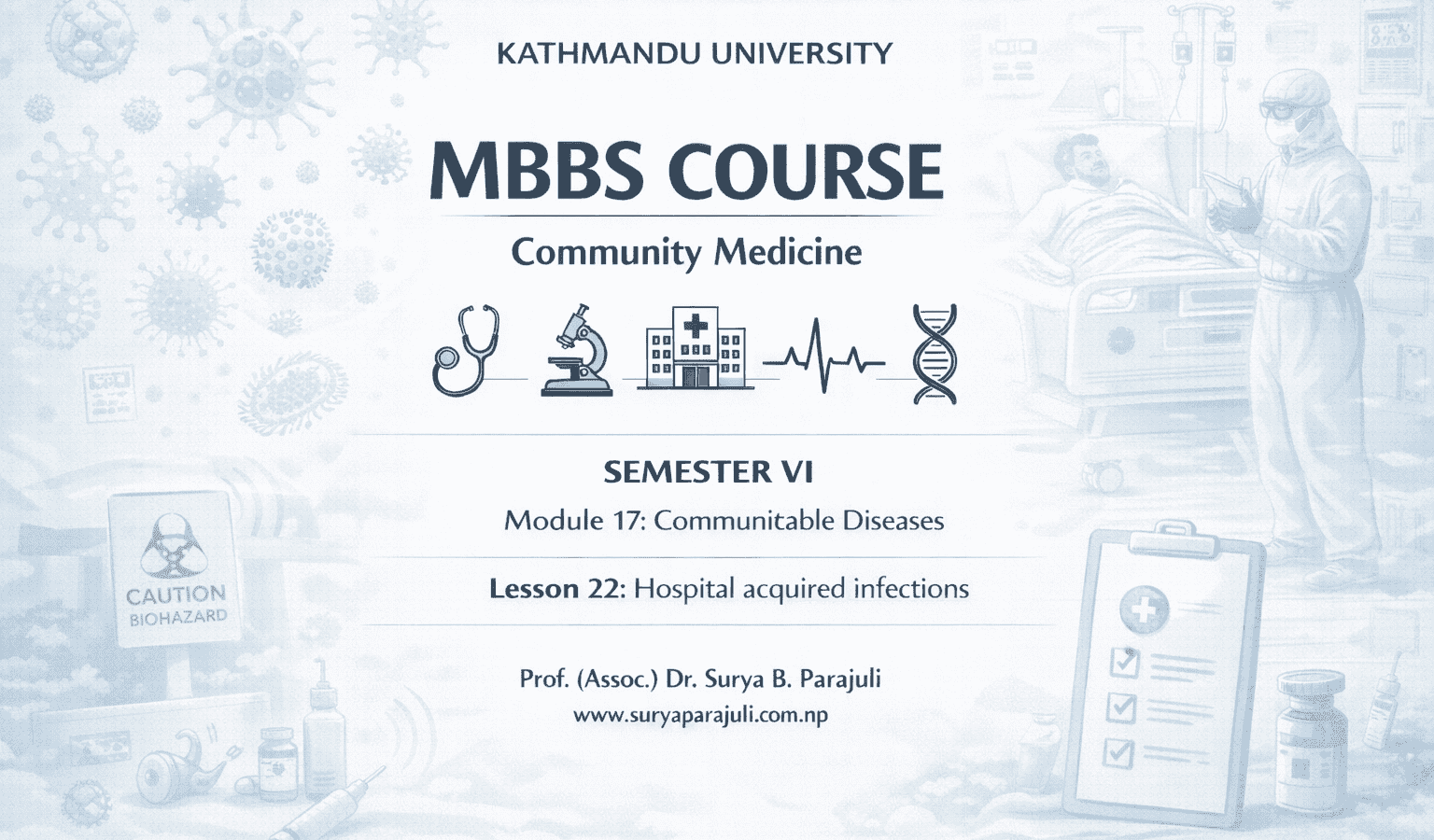 Hospital acquired infections